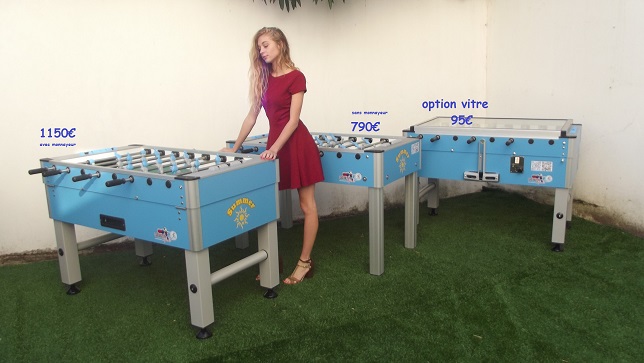 baby foot vitre